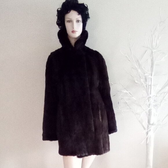 Women's Genuine Fur Coat XS  Craft Cutter - Picture 1 of 9